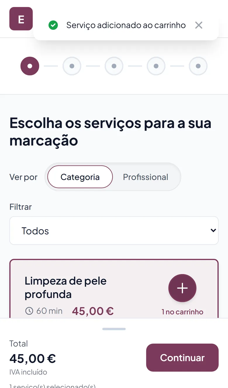 Escolha do tratamento